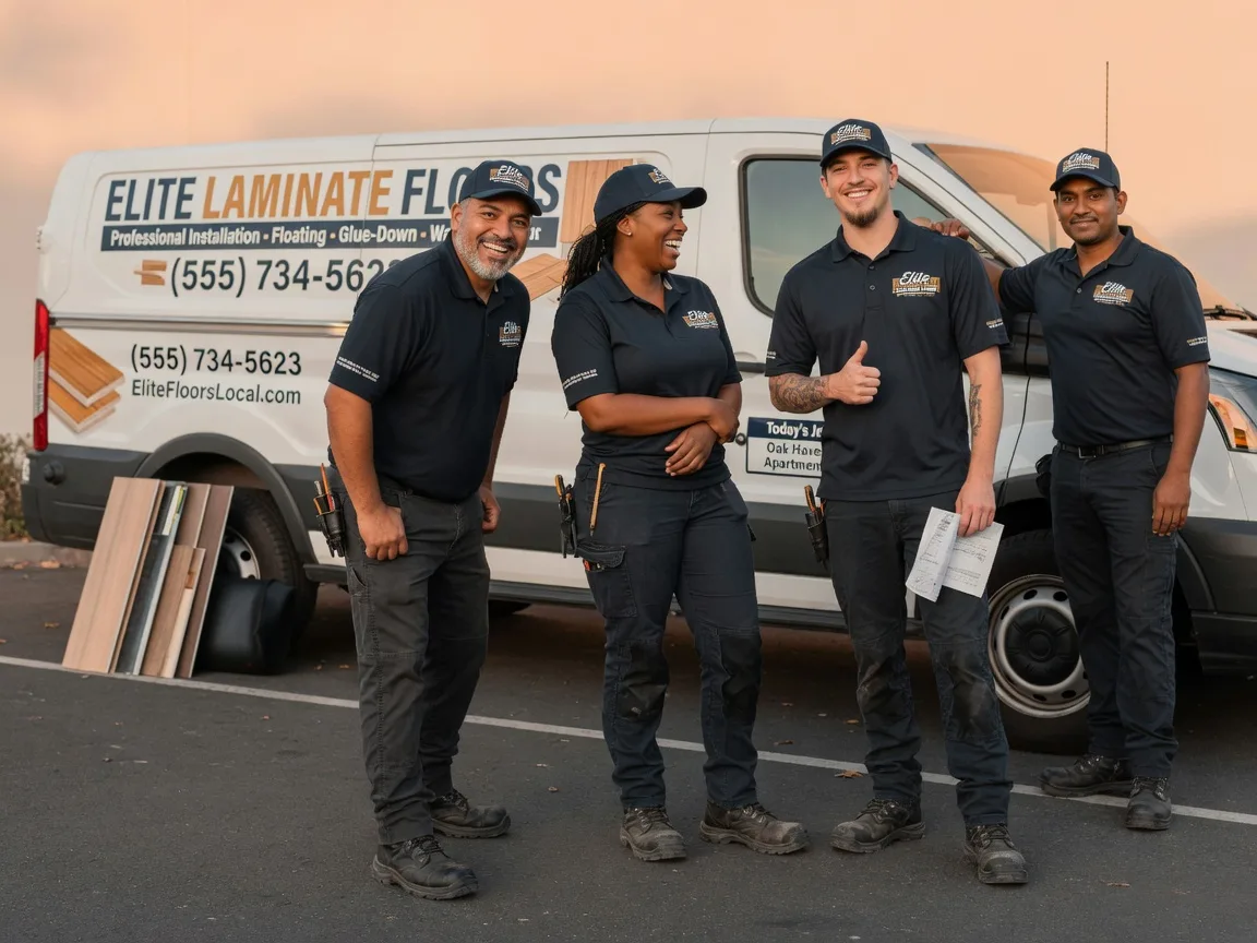Laminate flooring installation company in Harpster, OH